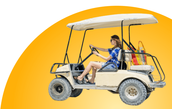 Street Legal Golf Cart / LSV Banner